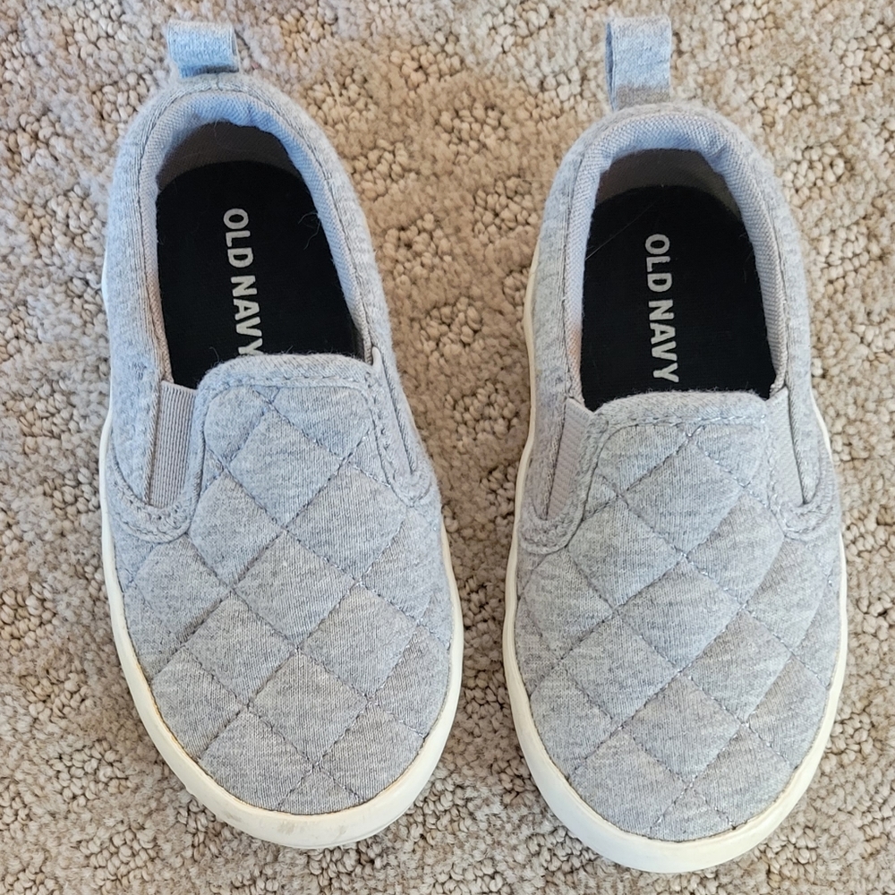 Old navy slip on sneakers- Heather grey